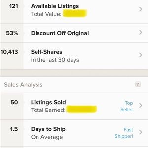 My Posh status! Please open to see If interested